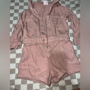 cotton on denim short romper